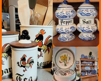 Metlox, Delft, Portmierion, Blue Willow