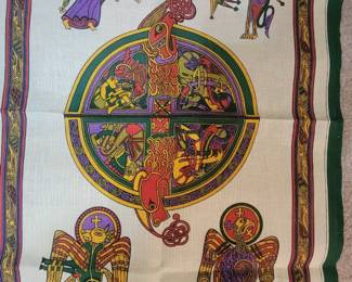 Irish Book of Kells Textile