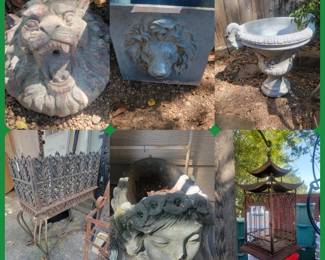 garden decor, planters