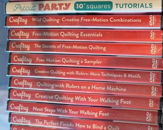 Quilt instructional DVDs