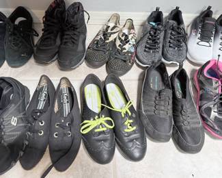 Shoes, including Sketchers