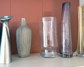 Assorted glasswares