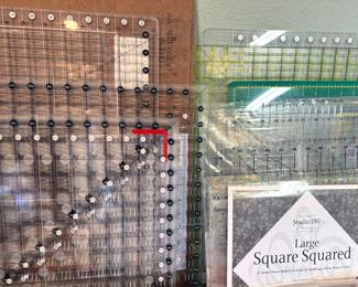 Acrylic rulers + cut boards