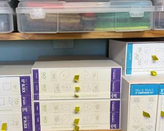 Accuquilt Go Big die cuts + jellyrolls