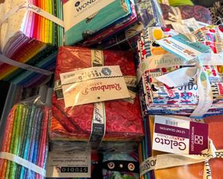 Quilting fabrics: half yards, fat quarters, jellyrolls and more!
