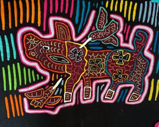 Multiple Panamanian mola facings available