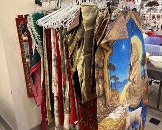 flag, table linens, etc.