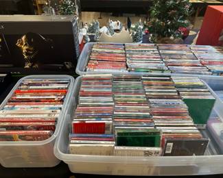 Christmas CD's and DVD's