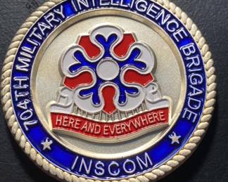 704th Military Intelligence Brigade Challenge Coin