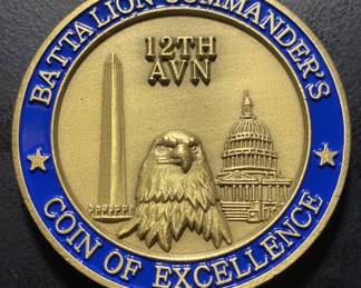 11th awing Commander Challenge Coin