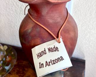 Hand made in Arizona decorative pottery 