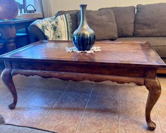 Wood coffee table
