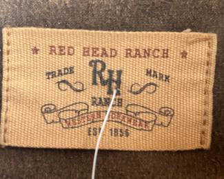 Red head ranch branded clothing 