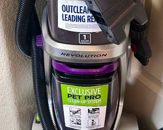 Revolution  heavy duty vacuum with attachments 