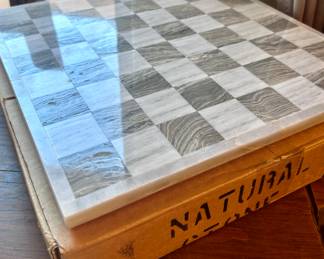 Marble chess board set 