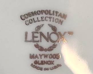 Lenox Maywood dish set; Cosmopolitan Collection