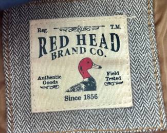 Red head branded clothing 