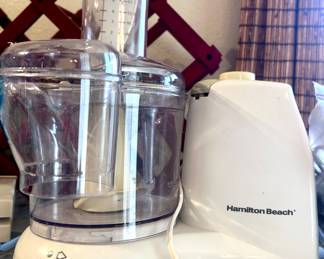 Hamilton Beach food processor 