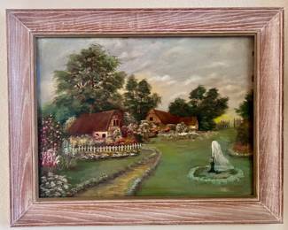 Vintage cottage picture 