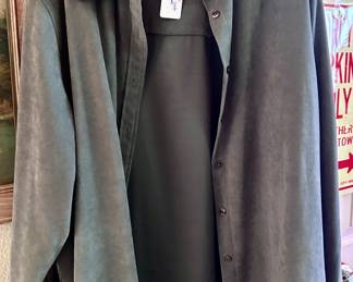 Grey button up long sleeve