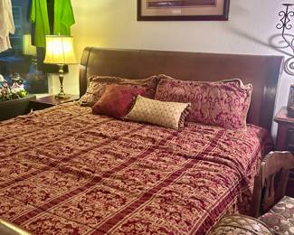 King sized bed and mattress