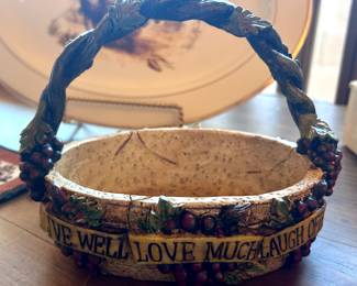 Decorative mini basket 