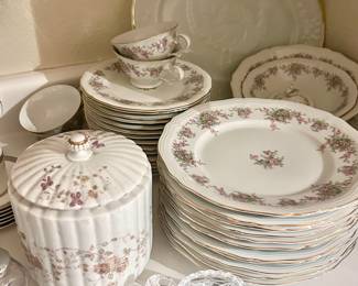 Chippendale Haviland floral fine china