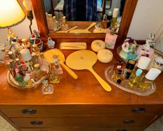 Perfumes, bottles and more