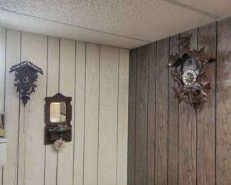Lots of coocoo clocks