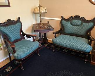 Beautiful Antique Parlor Set