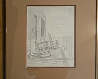 "In Due Time" Signed and Numbered - Pencil Sketch