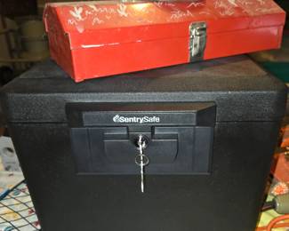 Safe with Key - Tool Box