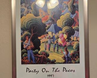 1997 "Party on the Pecos" Poster
