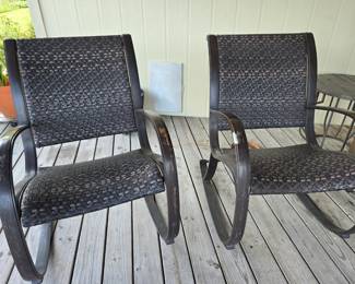 2 Patio Rockers