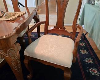 Arm Chair and Base of Dining Table