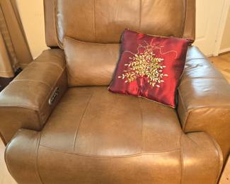 Leather Electric Recliner - We Have 2