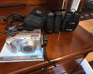 Binoculars and Camera  
