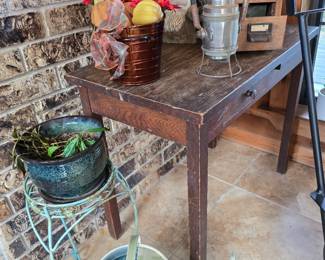 Plants - Water Bucket - Fall Decor