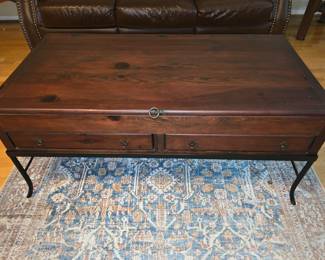 Closer View of Coffee Table