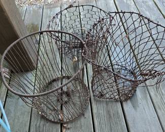 Old Wire Baskets