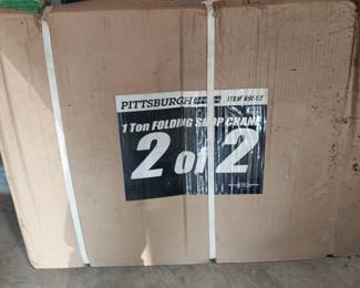 1 ton folding shop crane