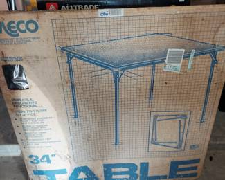 34" Card Table