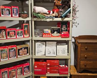 More Holiday Items in Garage