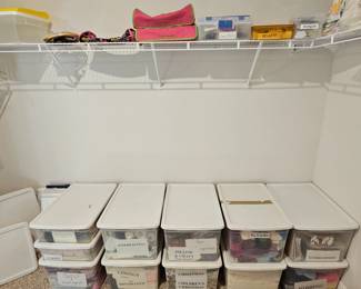 Knitting/Craft Closet