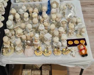 Tons of Precious Moments Collectibles