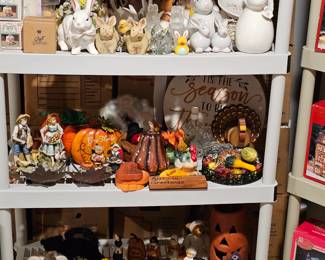 More Holiday Items in Garage