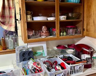 Many Kitchen Utensils of All Kinds!!