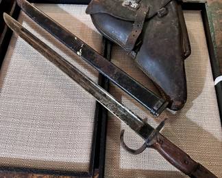 WWII German Holster - Bayonet with Scabbard