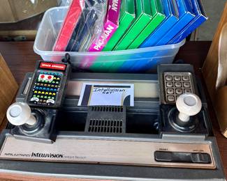 Mattel Intellivision Game System with Games