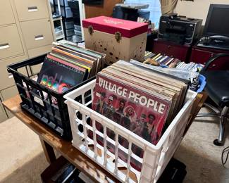 Record Albums and 45’s